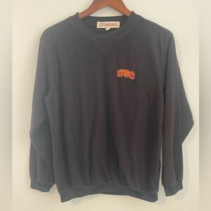Vintage USC Black Crewneck Sweater